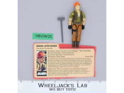 Tollbooth V1 100% Complete G.I. Joe 1985 Hasbro Vintage Action Figure