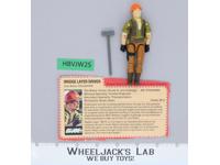 Tollbooth V1 100% Complete G.I. Joe 1985 Hasbro Vintage Action Figure