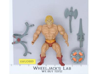 He-Man 100% Complete He-Man Masters of the Universe MOTU Mattel 1982 Vintage