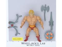 He-Man 100% Complete He-Man Masters of the Universe MOTU Mattel 1982 Vintage