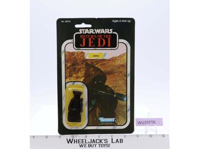 Jawa 65 Back-A Star Wars ROTJ 1983 Kenner Action Figure NEW MOSC SEALED