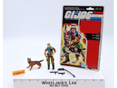 Law & Order V1 100% Complete W/ Cardback 1987 G.I. Joe Hasbro Vintage Figure