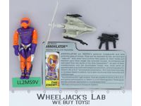 Annihilator V1 100% Complete 1989 G.I. Joe Hasbro Vintage Action Figure