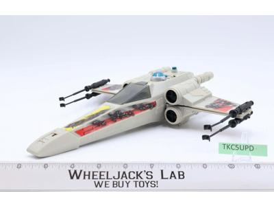 X-Wing Fighter Battle Damaged GREY 100% Complete Star Wars 1977 Kenner