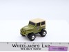 Jeep 4x4 Army Green Military Rough Riders 1981 LJN Toys Vintage WORKS