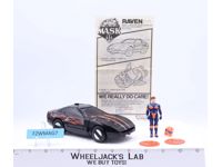 Raven W/Calhoun Burns 100% Complete 1986 MASK M.A.S.K. Kenner Action Figure