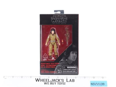 Resistance Tech Rose Star Wars Black Series 2017 Hasbro 3.75" Figure NEW SEALED
