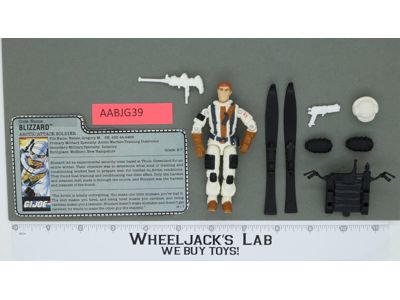 Blizzard V1 100% Complete G.I. Joe 1988 Hasbro Vintage Action Figure