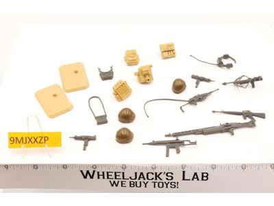 Lot Battle Gear Accessory 1 Set 2 1983 Weapons GI Joe Vintage Action Figure