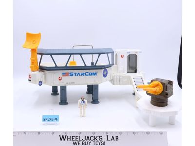 Starbase Command W/ Maj. Tony Barona 100% Complete Starcom 1986 Coleco Playset