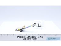Snake Rail Dragster White Enamel 1971 Hot Wheels Mattel Vintage Redline RL