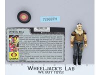 Crystal Ball V1 100% Complete G.I. Joe 1987 Hasbro Vintage Action Figure