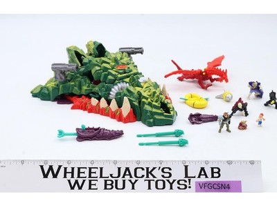 Mighty Max Storms Dragon Island 100% Complete WORKS 1993 Bluebird Toys Playset