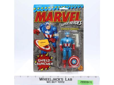 Captain America Shield Launcher Marvel Super Heroes 1990 Toybiz NEW SEALED