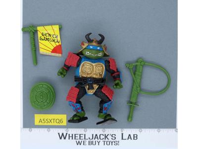 Sewer Samurai Leo 100% Complete Teenage Mutant Ninja Turtles TMNT Playmates 1990