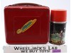 Tom Corbett Space Cadet RED Metal Lunch Box 1952 Aladdin Industries w/ THERMOS