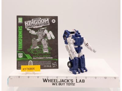 Pipes 100% Complete Transformers Kingdom War For Cybertron 2022 Hasbro Figure
