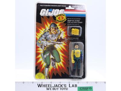 Major Bludd GI Joe 1988 Funskool India Action Figure NEW