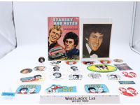 Starsky & Hutch LOT Stickers Photo Coloring 1970s David Soul Paul Michael Glaser