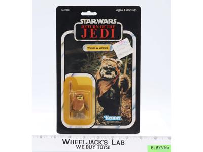 Wicket W. Warrick Ewok 77 Back-A Star Wars ROTJ 1983 Kenner Figure NEW MOSC