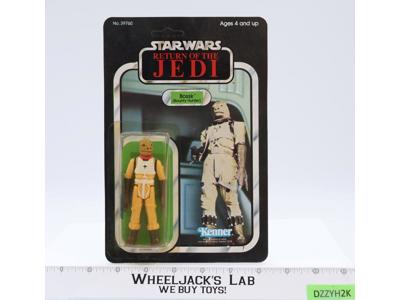 Bossk Bounty Hunter 65 Back-B Star Wars ROTJ 1983 Kenner Figure NEW MOSC SEALED
