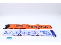 Starsky & Hutch Scarf 2 Scarves Tassels 1970's David Soul Paul Michael Glaser