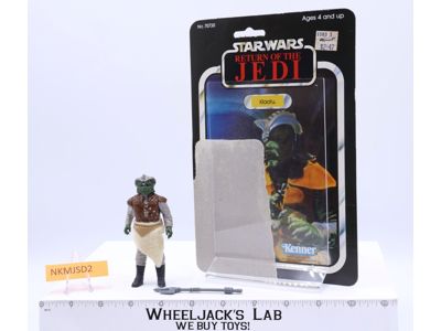 Klaatu 100% Complete 65 Back-A Star Wars ROTJ 1983 Kenner Action Figure NO REPRO