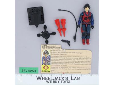 Scrap Iron V1 100% Complete G.I. Joe 1984 Hasbro Vintage Action Figure
