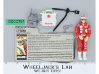 Lifeline V1 100% Complete 1986 G.I. Joe Hasbro Vintage Action Figure