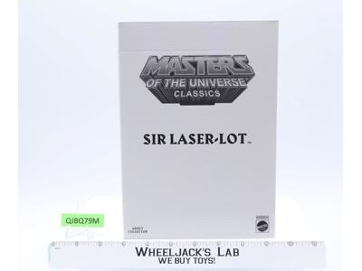 Sir Laser-Lot w/ Mailer MOSC NEW He-Man Classics MOTUC 2012 Mattel Action Figure