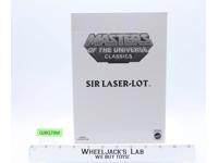 Sir Laser-Lot w/ Mailer MOSC NEW He-Man Classics MOTUC 2012 Mattel Action Figure
