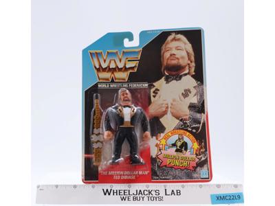 Million Dollar Man Ted Dibiase WWF Wrestling 1990 Hasbro Action Figure MOSC NEW