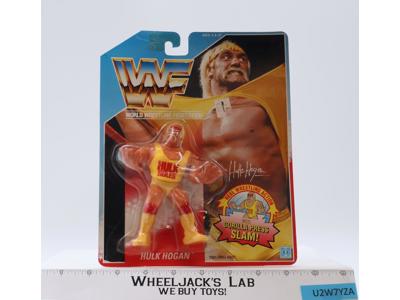 Hulk Hogan WWF Wrestling 1990 Hasbro Vintage Action Figure NEW MOSC SEALED