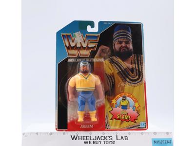 Akeem Recio WWF Wrestling 1990 Hasbro Action Figure NEW MOSC SEALED