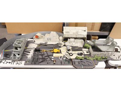 USS Flagg Aircraft Carrier 100% Complete UNBROKEN GI Joe NO REPRO Action Figure