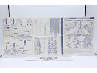 Rolling Thunder 1988 ORIGINAL Instructions / Blueprints G.I. Joe Hasbro Vehicle