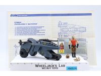 Dictator W/Overlord 100% Complete GI Joe 1990 Hasbro Action Figure Vehicle