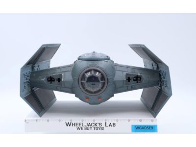 Darth Vader's Advanced Tie Fighter Complete Star Wars POTF 1997 Hasbro Vehicle