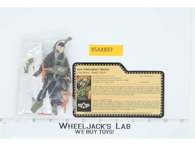 Crazy Legs v4 Night Force GI Joe Convention 2014 Hasbro Action Figure NEW SEALED