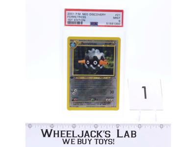 Forretress 1st Edition 21/75 PSA GRADED 9 MINT Pokemon Neo Discovery 2001 Card