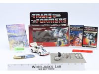 Jazz UNUSED STICKERS W/BOX 100% Complete Boxed 1985 Vintage G1 Transformers
