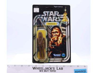Chewbacca 12-Back Star Wars 1977 Recarded Repro Kenner Action Figure