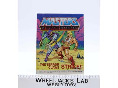The Terror Claws Strike Mini Comic He-Man 1985 MOTU