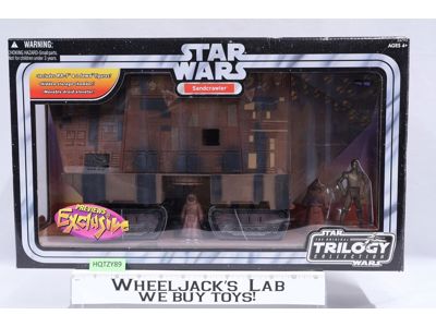 Sandcrawler Star Wars Trilogy Collection 2004 Hasbro Action Figure NEW SEALED