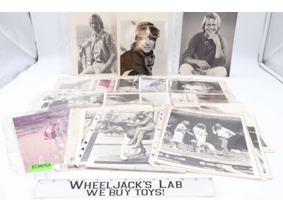 Starsky & Hutch LOT B&W Photos 1970's David Soul Paul Glaser Vintage 8x10"