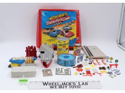 Lot of Micro Machines Secret Auto Supplies Aircraft Carrier 1980s Vintage Galoob