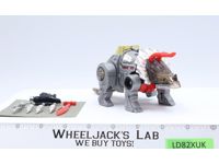 Slag 100% Complete 1985 Vintage G1 Transformers Triceratops Action Figure