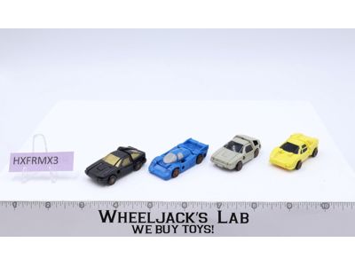 Race Car Patrol Micromaster 100% Complete Vintage 1989 G1 Transformers