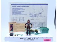 Zartan With Chameleon 100% Complete G.I. Joe 1984 Hasbro Vintage Vehicle