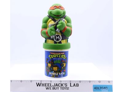 Slimy Green Ooze Bubble Bath Teenage Mutant Ninja Turtle 1989 Duclair EMPTY